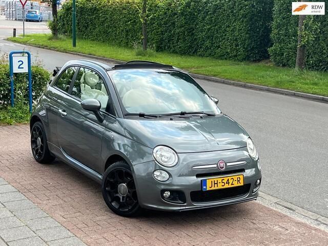 Grijs Gebruikt 2013 Fiat 500C Lounge Cabriolet | € 5.250 (Goede deal) - Afbeelding 1/4