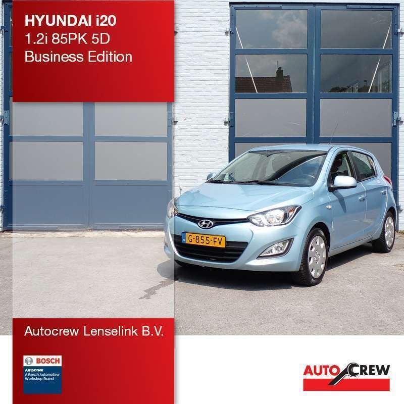 Blauw Gebruikt 2015 Hyundai i20 Edition Hatchback | € 6.900 (Eerlijke prijs) - Afbeelding 1/3