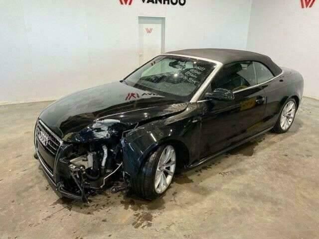 Occasion Audi A5 Cabriolet S-Line 238 PK (175 kW) 2011 Zwart Cabriolet