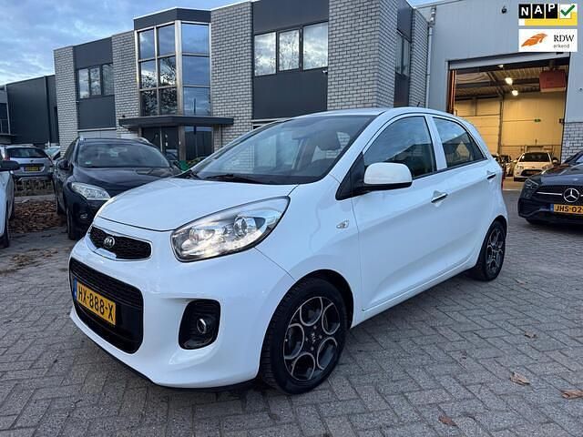 Wit Gebruikt 2016 Kia Picanto Hatchback | € 5.650 (Goede deal) - Afbeelding 1/4