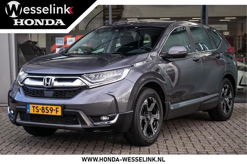 Grijs (metallic) Gebruikt 2018 Honda CR-V Elegance SUV | € 26.950 (Eerlijke prijs) - Afbeelding 1/4