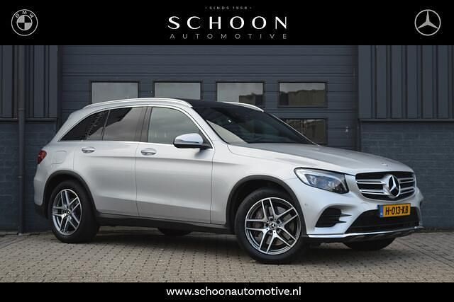 Grijs Gebruikt 2017 Mercedes GLC220 Premium Plus SUV | € 25.950 (Super prijs) - Afbeelding 1/3