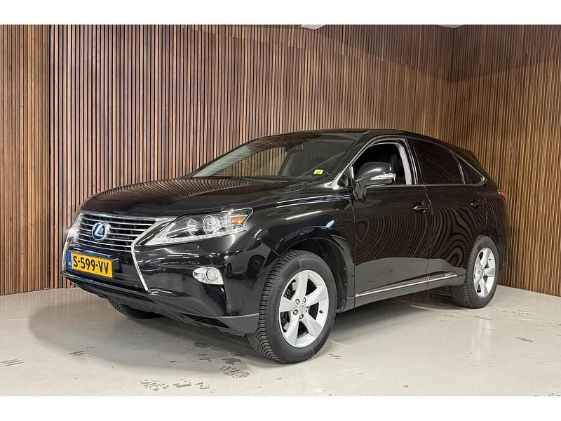 Zwart Gebruikt 2014 Lexus RX450h Executive Line SUV | € 21.995 (Eerlijke prijs) - Afbeelding 1/4
