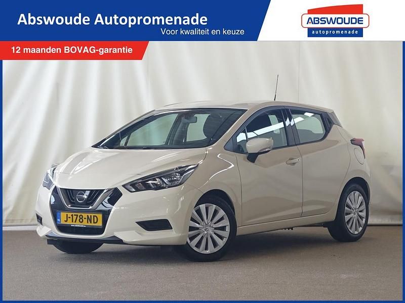 Beige Gebruikt 2020 Nissan Micra Acenta Hatchback | € 12.695 (Eerlijke prijs) - Afbeelding 1/4
