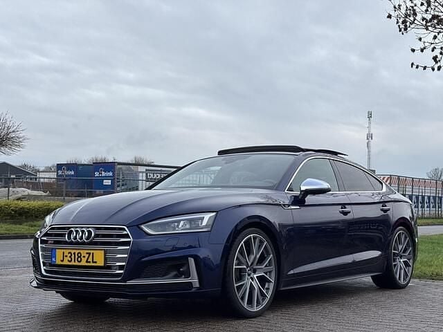 Blauw Gebruikt 2017 Audi S5 Design Hatchback | € 37.900 (Iets duurder) - Afbeelding 1/4