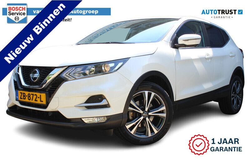 Wit Gebruikt 2019 Nissan Qashqai N-Connecta SUV | € 21.420 (Eerlijke prijs) - Afbeelding 1/4