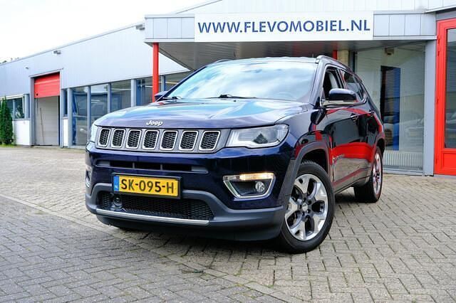 Blauw Gebruikt 2018 Jeep Compass Opening Edition SUV | € 15.450 (Eerlijke prijs) - Afbeelding 1/4