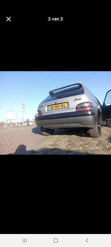 Grijs Occasion 2001 Citroën Saxo Furio Hatchback | € 1.000 (Super prijs) - Afbeelding 1/4