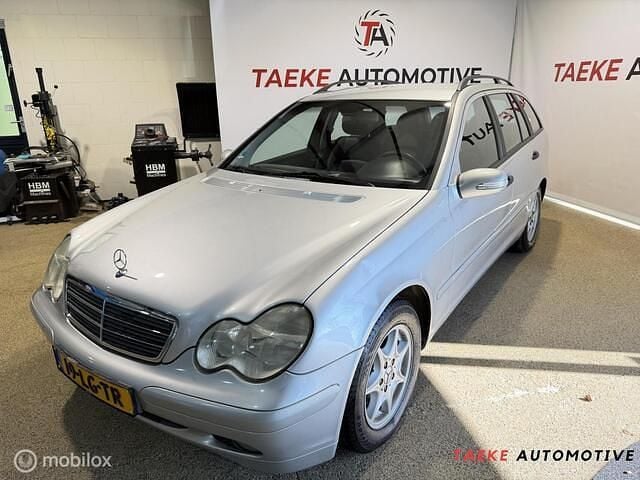 Occasion Mercedes C180 Elegance 143 PK (105 kW) 2003 Grijs Stationwagen