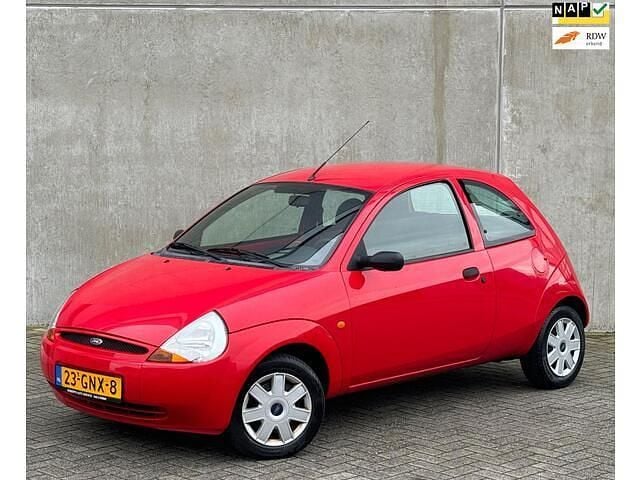 Rood Gebruikt 2008 Ford Ka Cool & Sound Edition Hatchback | € 1.440 (Eerlijke prijs) - Afbeelding 1/4