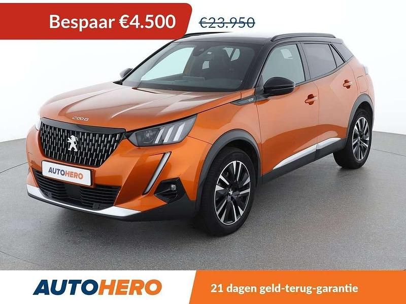 Oranje Occasion 2022 Peugeot 2008 GT SUV | € 19.649 (Goede deal) - Afbeelding 1/3