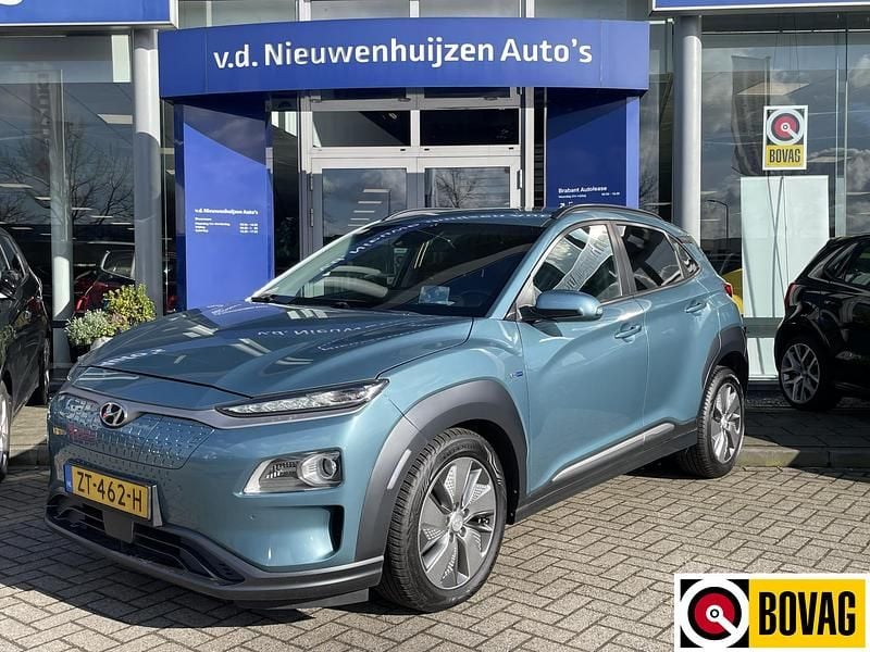 Blauw Gebruikt 2019 Hyundai Kona Premium SUV | € 14.950 (Eerlijke prijs) - Afbeelding 1/4