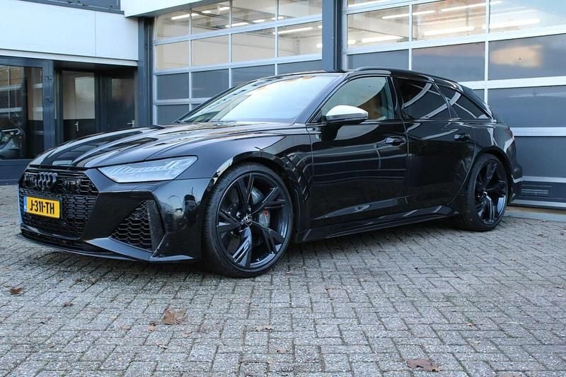 Zwart Gebruikt 2020 Audi RS6 Stationwagen | € 104.900 (Goede deal) - Afbeelding 1/4