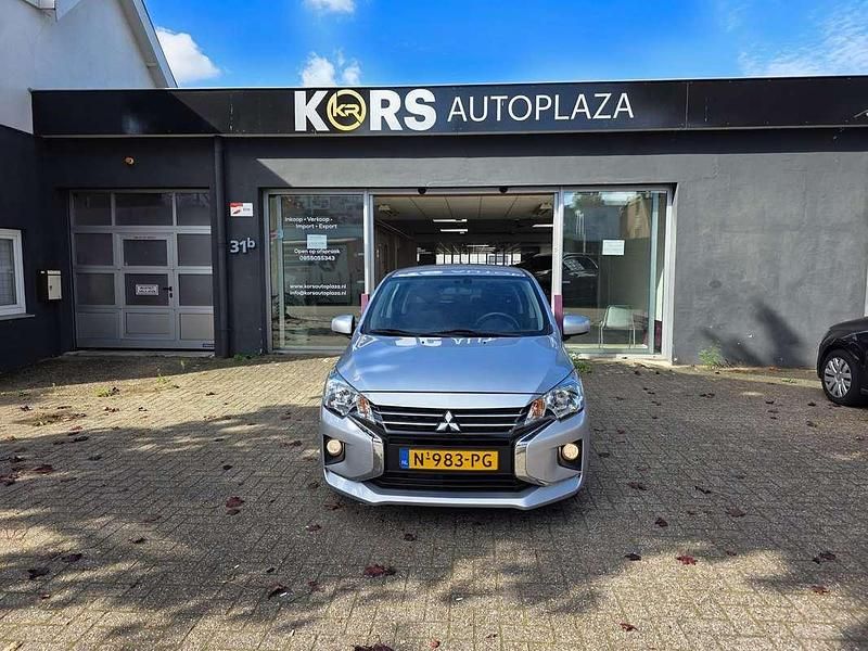 Grijs Gebruikt 2021 Mitsubishi Space Star Hatchback | € 7.500 (Super prijs) - Afbeelding 1/4