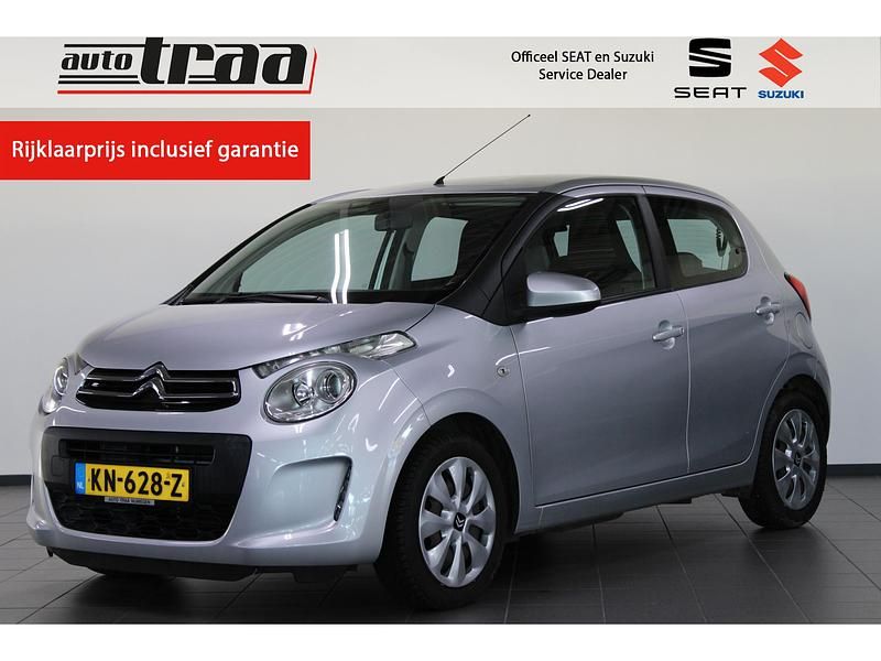 Grijs Gebruikt 2016 Citroën C1 SELECTION Hatchback | € 7.450 (Eerlijke prijs) - Afbeelding 1/4