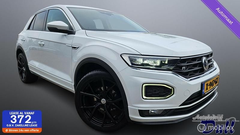Wit Gebruikt 2018 VW T-Roc R-line SUV | € 22.950 (Iets duurder) - Afbeelding 1/4