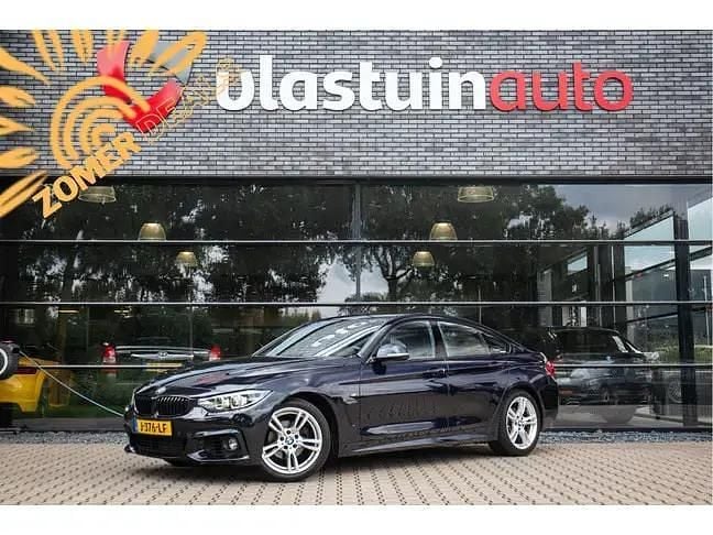 Zwart Gebruikt 2020 BMW 418 Gran Coupé M Sport Coupé | € 25.950 (Goede deal) - Afbeelding 1/4