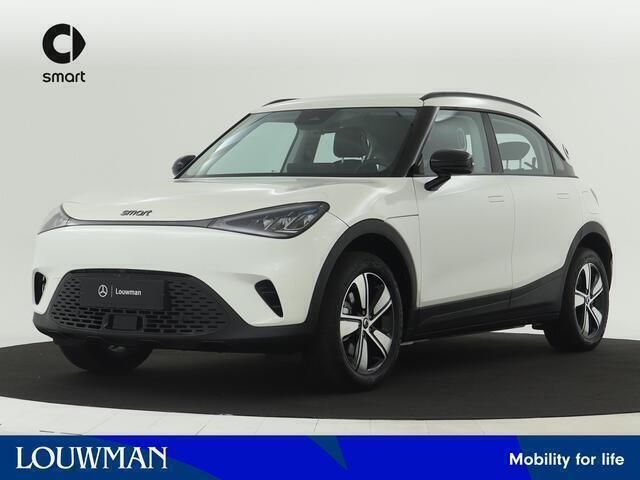 Digital white metallic (licht wit metallic) Nieuw 2025 Smart #1 Edition #1 SUV | € 32.850 (Super prijs) - Afbeelding 1/4