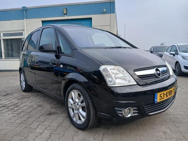 Zwart Gebruikt 2010 Opel Meriva Cosmo MPV | € 1.999 (Eerlijke prijs) - Afbeelding 1/4
