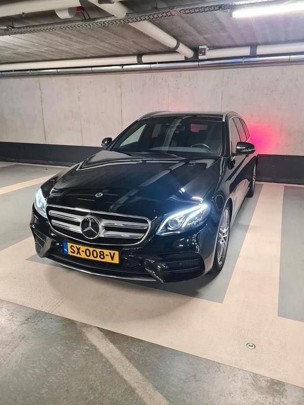 Occasion Mercedes E200 AMG 184 PK (135 kW) 2018 Zwart Stationwagen
