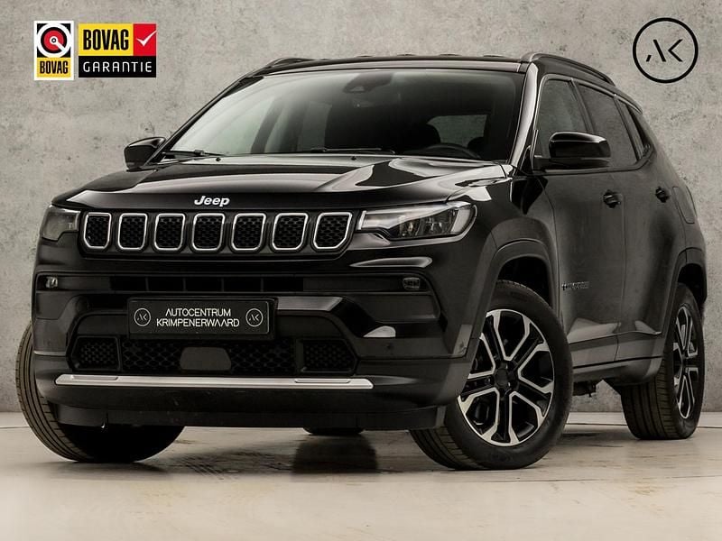 Zwart Gebruikt 2022 Jeep Compass Night Eagle SUV | € 25.945 - Afbeelding 1/4