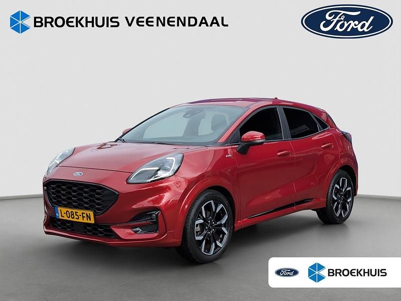 Rood Gebruikt 2020 Ford Puma Gen-E ST-Line X SUV | € 21.695 (Eerlijke prijs) - Afbeelding 1/4