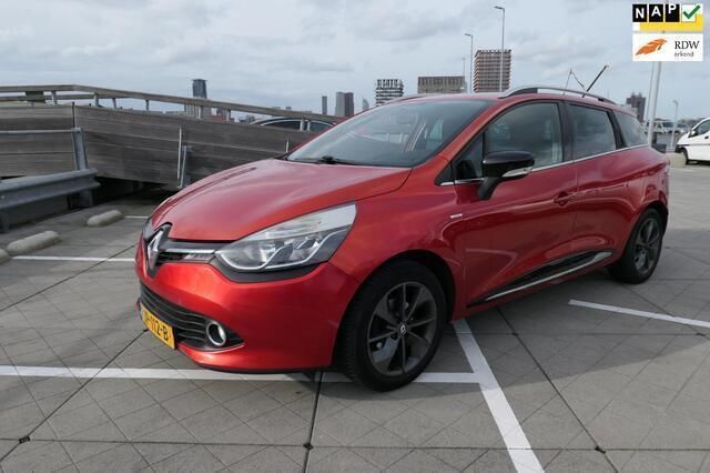 Rood, metallic lak Gebruikt 2016 Renault Clio GrandTour LIMITED Stationwagen | € 7.995 (Goede deal) - Afbeelding 1/4