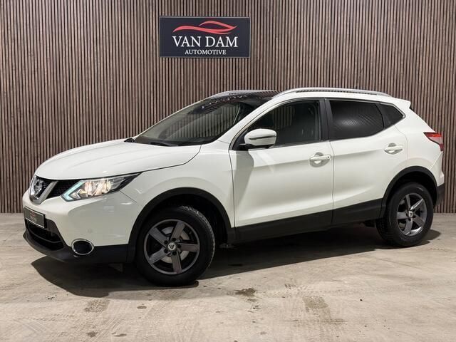 Wit, metallic lak Gebruikt 2017 Nissan Qashqai N-Connecta SUV | € 12.900 (Super prijs) - Afbeelding 1/4
