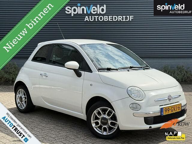 Wit Gebruikt 2008 Fiat 500 Sport Hatchback | € 3.499 (Eerlijke prijs) - Afbeelding 1/4