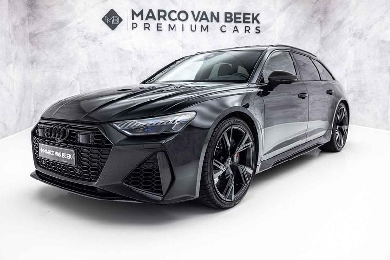 Y9t mythoszwart metallic Gebruikt 2022 Audi RS6 Exclusive Stationwagen | € 124.850 (Eerlijke prijs) - Afbeelding 1/3