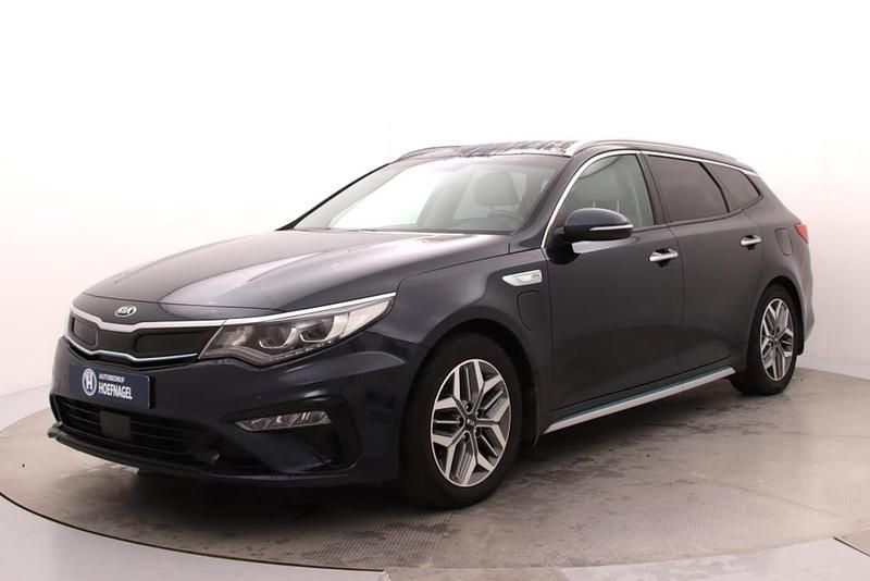 Occasion Kia Optima 2019 Blauw (metallic) Stationwagen