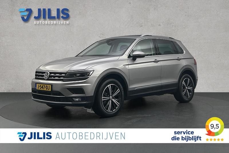 Grijs Gebruikt 2019 VW Tiguan Highline SUV | € 29.850 (Super prijs) - Afbeelding 1/3