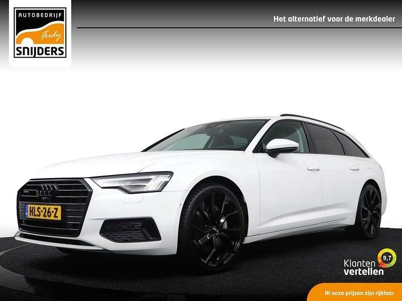 Wit Gebruikt 2023 Audi A6 Advanced Stationwagen | € 47.950 (Eerlijke prijs) - Afbeelding 1/4