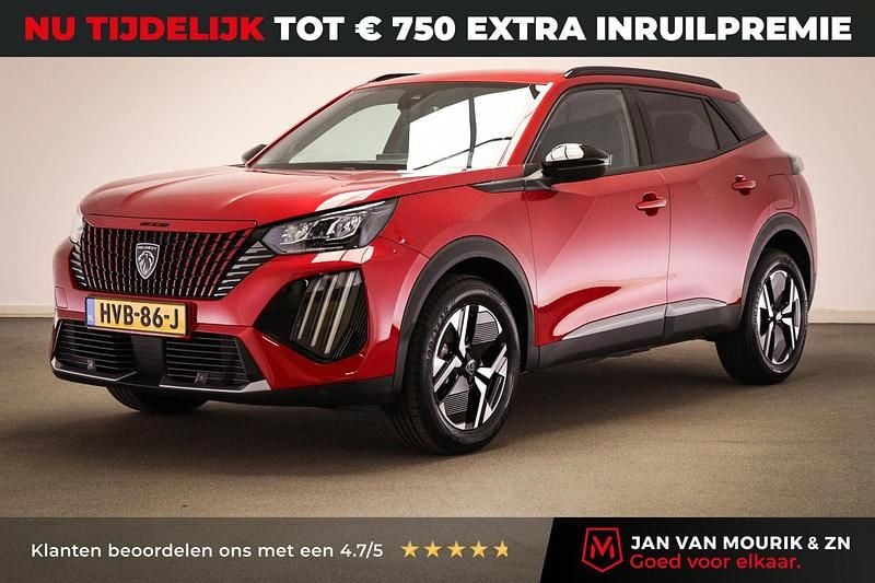 Rood Gebruikt 2024 Peugeot 2008 Allure SUV | € 24.295 (Goede deal) - Afbeelding 1/4