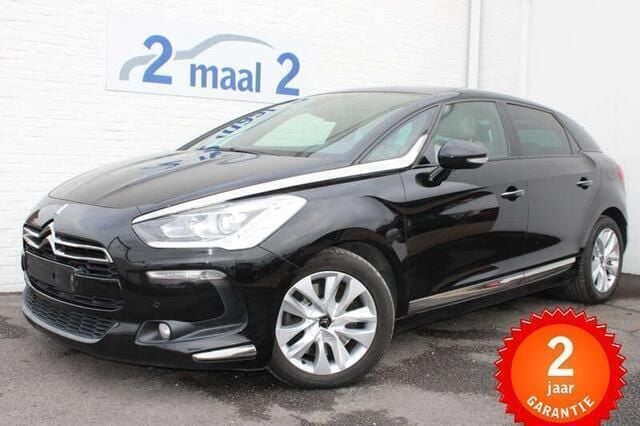 Zwart Gebruikt 2013 Citroën DS5 Exclusive Hatchback | € 10.980 - Afbeelding 1/3
