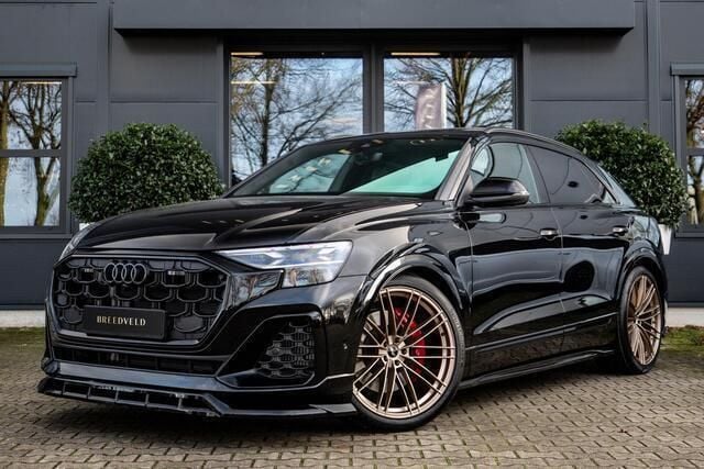 Zwart Nieuw 2024 Audi Q8 Competition SUV | € 128.950 (Eerlijke prijs) - Afbeelding 1/4