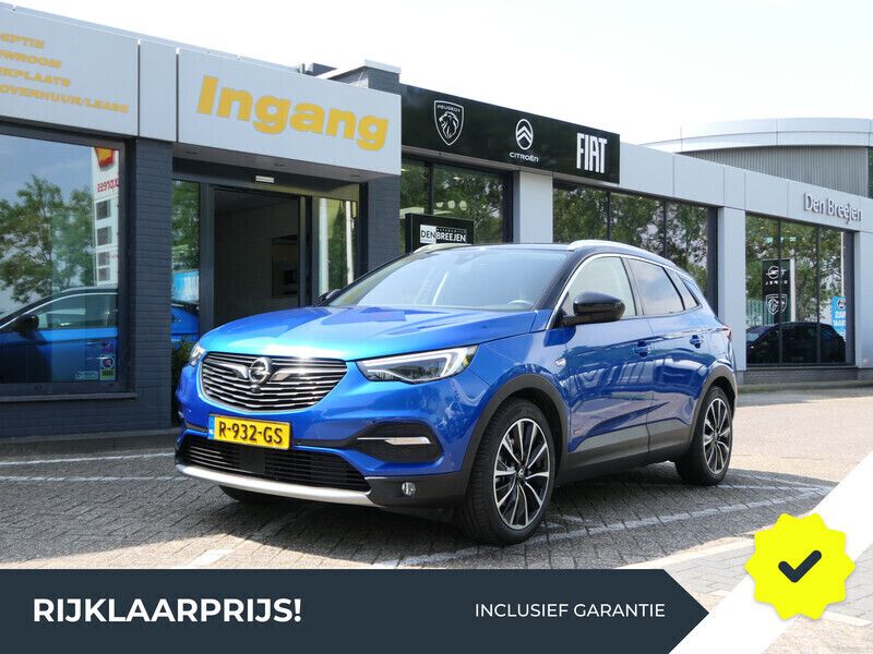 Blauw, metallic lak Gebruikt 2020 Opel Grandland X Ultimate SUV | € 23.990 (Eerlijke prijs) - Afbeelding 1/4