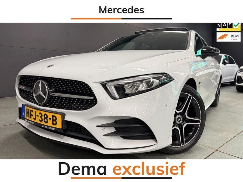 Wit Gebruikt 2020 Mercedes A250 AMG Hatchback | € 26.950 (Eerlijke prijs) - Afbeelding 1/4