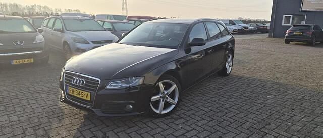 Zwart Occasion 2008 Audi A4 Stationwagen | € 3.950 (Super prijs) - Afbeelding 1/4