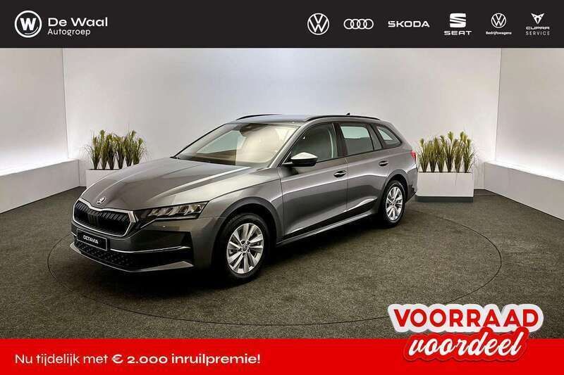 Graphite grey Nieuw 2025 Skoda Octavia Business Line Stationwagen | € 42.490 (Eerlijke prijs) - Afbeelding 1/4
