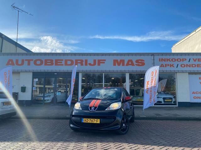 Zwart Gebruikt 2007 Peugeot 107 GT Hatchback | € 1.950 - Afbeelding 1/4
