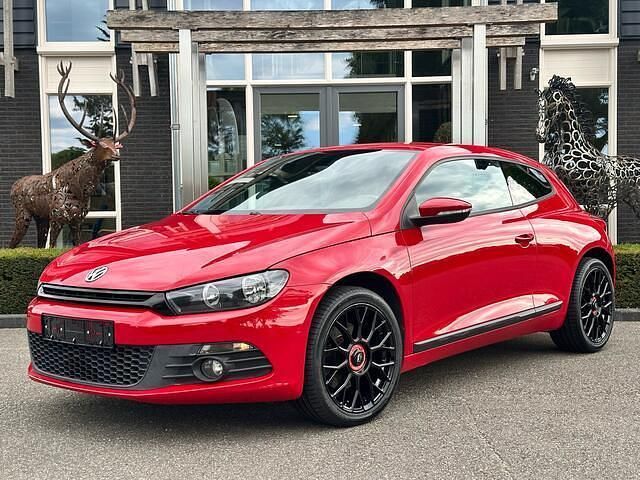 Rood Gebruikt 2009 VW Scirocco Coupé | € 9.450 (Duur) - Afbeelding 1/4