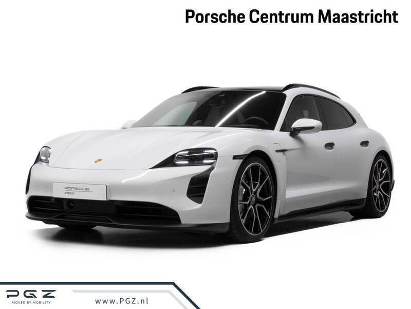 Carrarawit metallic Gebruikt 2024 Porsche Taycan Sport Turismo Sedan | € 89.750 (Eerlijke prijs) - Afbeelding 1/4