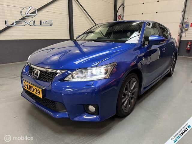 Blauw Gebruikt 2012 Lexus CT200h Sport Line Hatchback | € 10.950 (Eerlijke prijs) - Afbeelding 1/4