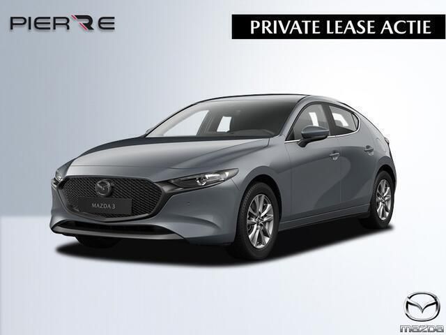 Blauw Nieuw 2024 Mazda 3 Center-Line Hatchback | € 34.900 - Afbeelding 1/4