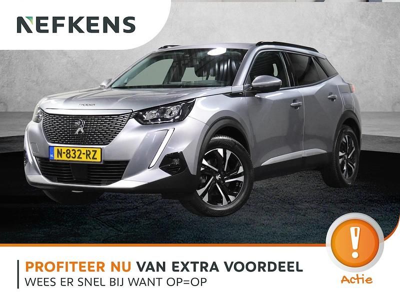 Grijs Gebruikt 2021 Peugeot e-2008 Allure SUV | € 14.925 (Goede deal) - Afbeelding 1/4