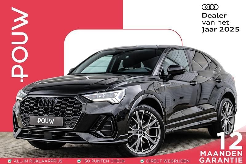 Zwart Gebruikt 2022 Audi Q3 S-Line SUV | € 38.900 (Goede deal) - Afbeelding 1/4