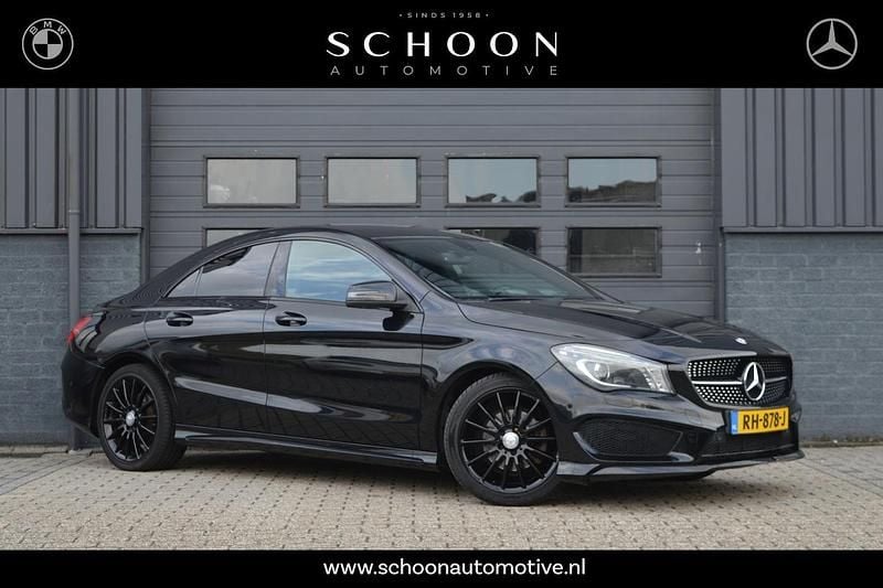 Zwart Gebruikt 2013 Mercedes CLA180 Ambition Sedan | € 11.950 (Eerlijke prijs) - Afbeelding 1/3