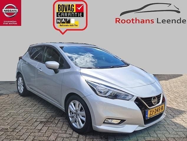 Grijs Gebruikt 2019 Nissan Micra N-Connecta Hatchback | € 15.900 (Eerlijke prijs) - Afbeelding 1/4