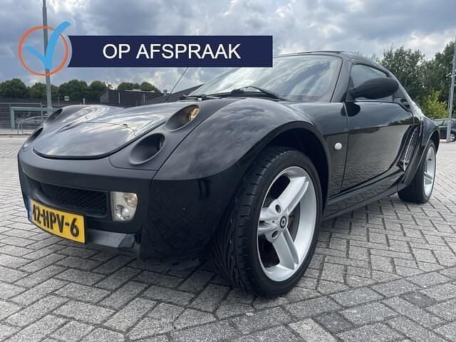Zwart Gebruikt 2003 Smart Roadster Cabriolet | € 2.999 (Super prijs) - Afbeelding 1/4